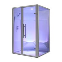 AWT parná sauna S200D alu 114x131 ĺavý