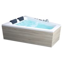 AWT GE104E s drevenou zásterou 170x130