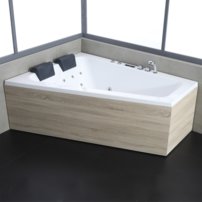 AWT GE104E s drevenou zásterou 170x130