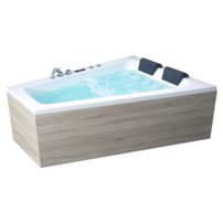 AWT GE104E s drevenou zásterou 170x130