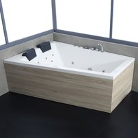 AWT GE105E s drevenou zásterou 180x130