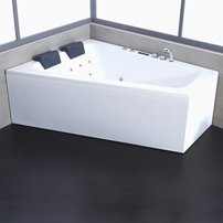 AWT GE104E s akrylovou zásterou 170x130