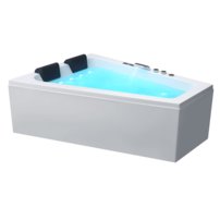 AWT GE104TSL s akrylovou zásterou 170x130 vpravo