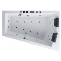 AWT GE105E s akrylovou zásterou 180x130