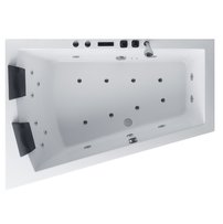 AWT GE105E s akrylovou zásterou 180x130