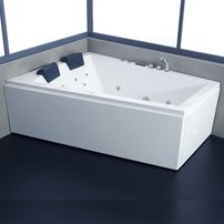 AWT GE105E s akrylovou zásterou 180x130