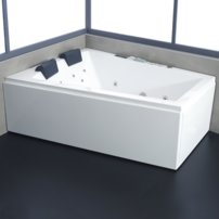 AWT GE105TSL s akrylovou zásterou 180x130