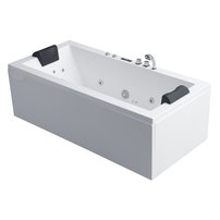 AWT GE108-1E s akrylovou zásterou 181x80