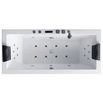 AWT GE108-2E s akrylovou zásterou 171x80