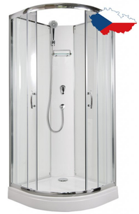 ARTTEC BRILIANT NEW - sprchový box model 1 grape