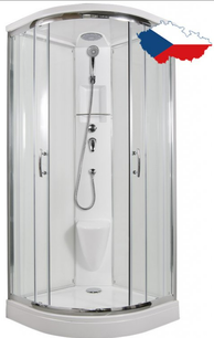 ARTTEC BRILIANT NEW - sprchový box MODEL 3 grape