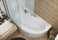 Fortuna asymetrická vaňa  150/160/170X100