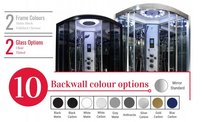Hydromasážna kabína Insignia 10 Platinium s termostatickou batériou a aromaterapiou