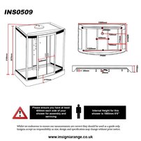 Parná kabína Insignia INS0509 pre 2 osoby