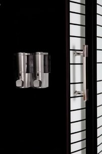 Masážna kabína Čierna perla 100 BLACK PEARL 100x100cm