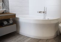 Kitty asymetrická vaňa  150x95