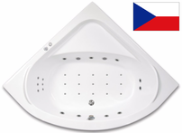 ARTTEC GAIA 2 FLAT 140 x 140 cm hydromasážna akrylátová vaňa