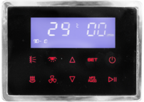 Parný sprchový box + infračervená kabína D73,100x100x215c81