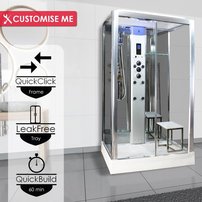 Parná kabína (so saunou) Insignia 115 Platinum Model 2020 s aromaterapiou