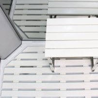 Sprchová kabína Insignia PLATINUM 1100x700mm - čierny rám/ľavé prevedenie , bez sauny Model 2022
