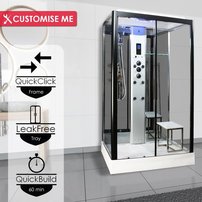 Parná kabína Insignia 105 Platinum s aromaterapiou