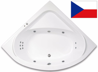 ARTTEC GAIA 2 SURF 140 x 140 hydromasážna akrylátová vaňa