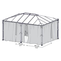 Palram Sieť proti hmyzu (moskytiéra) Pro Martinique 5000