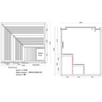 AWT B1243B červený céder 200x180 9kW EOS BiO-Thermat