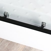 Parná kabína Platinium Twin 1400x900mm Black Frame